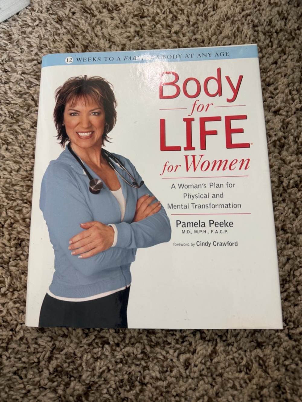 Body for Life for Women by Pamela Peeke - White & Red Cover